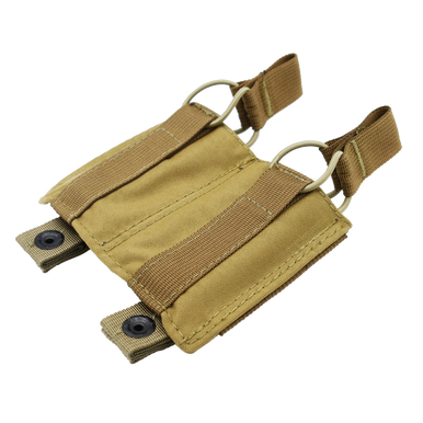 Tacshield T3607CY Speed Load Double Pistol Double Coyote 1000D Nylon