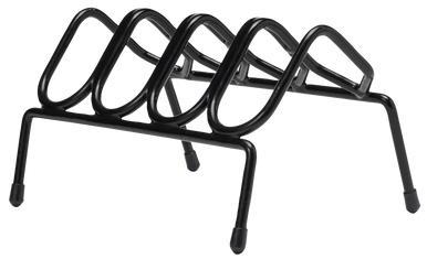 SnapSafe 75820 Pistol Rack  Black PVC Coated Steel Holds 4 Handgun