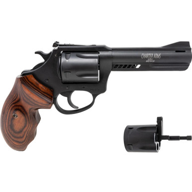 Charter Arms Double Dog Revolver 357 Magnum 9mm 42 Inch 5 Rounds Walnut Finish