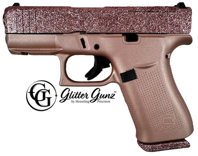 Glock 43X MOS, 9mm, 3.4in. Barrel, 10rd - Gold
