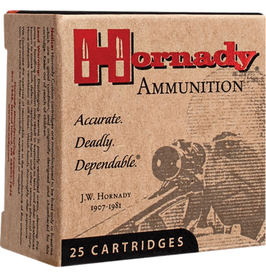 Hornady Custom Pistol Ammo 357 Mag 158 gr. XTP Jacket Hollow Point 25 rd.