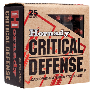 Hornady Critical Defense Pistol Ammo 380 ACP 90 gr. Flex Tip eXpanding 25 rd.