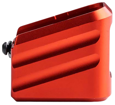 Cross Armory CRG+0MEG17RD Magazine Extension  Fits Glock 17/22/31 Gen 1-5 Red Aluminum