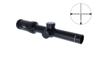 Trijicon Huron 1-6x24 Rifle Scope BDC Hunter Holds 30mm Satin Black