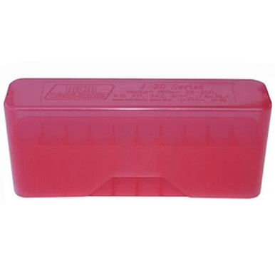 Mtm Rifle Slip Top 20rd 7mm Rem-338 Win Mag Red