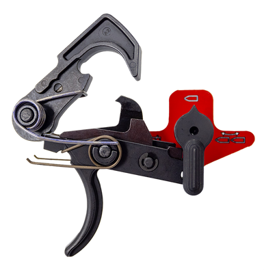 Franklin Armory 0050633BLK Binary AR-Essential Black Curved Trigger Fits AR-Platform