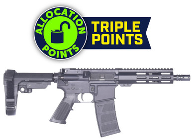 Andro Corp Industries 300 CQB 8 Forged AR Pistol - Black | 300BLK | 8" Barrel | 7" M-LOK Handguard | A2 Flash Hider | SBA3 Pistol Brace