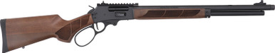 Smith & Wesson 14384 1854  45-70 Gov 6+1 20" Black Armornite Threaded Barrel, Black Armornite Picatinny Rail Receiver w/Picatinny Rail, Fixed Walnut w/Textured Grip Panels Stock, Thread Protector