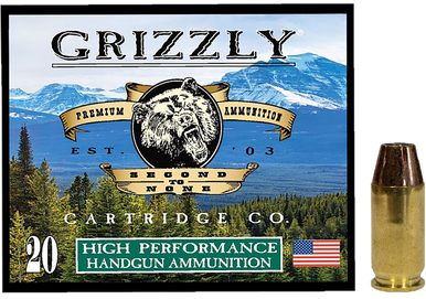 Grizzly Ammo GC45A2   45ACP 230gr Jacketed Hollow Point 20 Per Box/10 Case