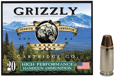 Grizzly Ammo GC9M+P2   9mm+P 147gr Full Metal Jacket Flat Point 20 Per Box/10 Case