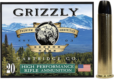Grizzly Ammo GC45/701   45-70Gov 405gr Round Nose Flat Point 20 Per Box/10 Case