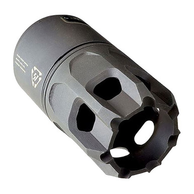 Strike Industries Oppressor Blast Shield Carbon Steel Nitride Compatible Muzzle Devices