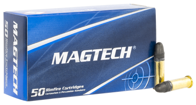 Magtech 22B Rimfire Ammo  22LR 40gr Lead Round Nose/ 5000rds *Sold by case only