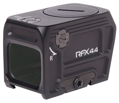 Viridian 9810113 RFX44  Black Anodized 1 x 21 x 16.5mm 5 MOA Green Dot ACRO/Picatinny High Mount