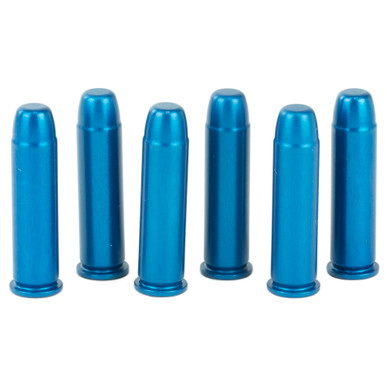 A-Zoom Aluminum Snap Caps .357 Mag Blue 12/pk