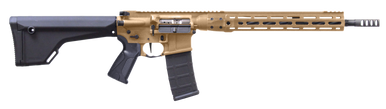 LWRC ICDIR5CK16CM LWRCI Competition 5.56x45mm NATO 16.10" 30+1 Flat Dark Earth Cerakote Rec Black Adjustable Magpul MOE Stock Black Magpul MOE+ Grip Right Hand