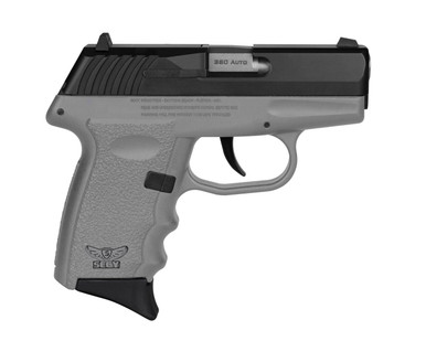 SCCY CPX-3 Sub-Compact Pistol - Black / Gray | .380 Auto | 3" Barrel | 10rd | No External Safety