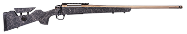 CVA Cascade Long Range Hunter Rifle 7 PRC 24 in. Smoked Bronze Webbing RH