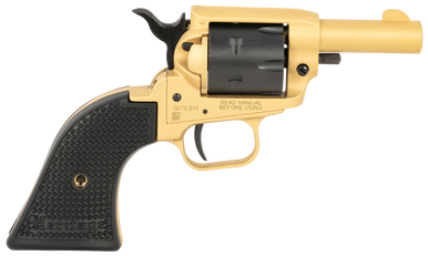 Heritage Barkeep Cerakote Revolver 22 LR 2 in GoldBlack 6 rd