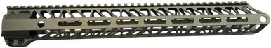 TIMBER CREEK OUTDOOR INC ME15HGFDE Enforcer Handguard AR-15 Flat Dark Earth Cerakote M-LOK Aluminum  15"