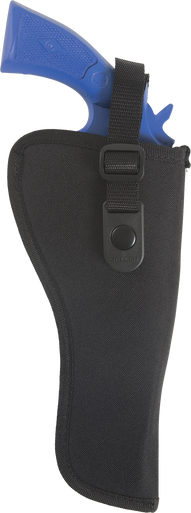 Allen 44802 Cortez  Size 02 OWB Style Black Polyester, Adjustable Strap & Belt Loop Mount Type fits 3-4" Barrel Medium-Large DA Revolver Right Hand