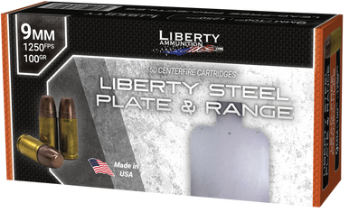 Liberty Ammunition LAR90662   9mm 100gr 50 Rounds