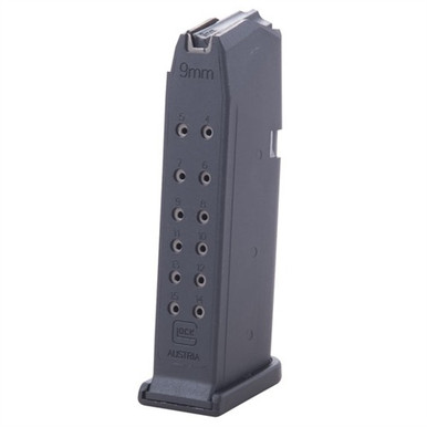 Glock MF19015 15rd 9mm Luger Magazine for Glock 19 26 Gen 3 4 5