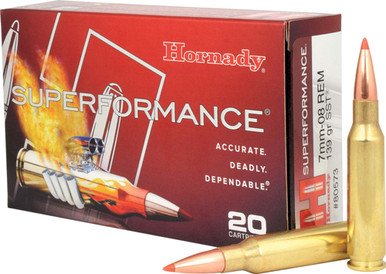 Hornady Superformance Rifle Ammo 6.5x55 140 gr. SST 20 rd.