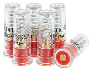 Traditions ASC38 Snap Caps Pistol 38Special Plastic Brass Base 6Pack