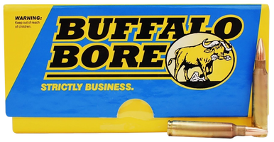 Buffalo Bore Ammunition S2237720 Sniper Strictly Business 223Rem 77gr Hollow Point Boat Tail 20 Rounds