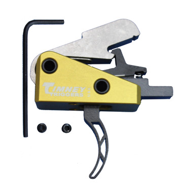 Timney Triggers 661S Competition Trigger Single-Stage Skeletonized Curved 3 lbs AR-15