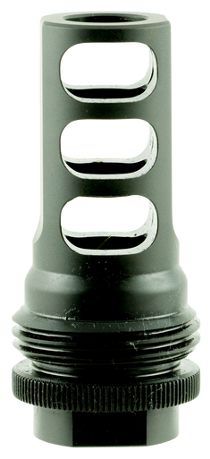 SilencerCo AC1557 ASR Muzzle Brake Black Steel with 5/8"-32 tpi Threads for 458 Cal