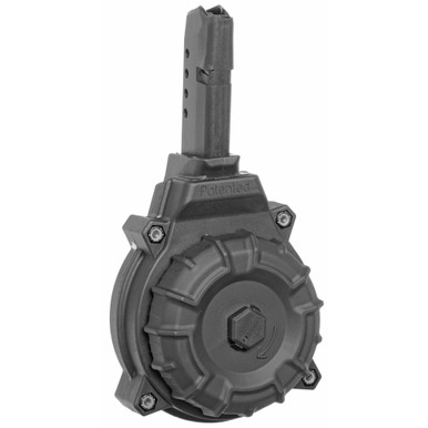ProMag Polymer Drum Magazine Glock 43 9mm Black 50 rd.