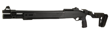 Langdon Tactical Tech LTT1301HBCFBLK Beretta 1301 LTT  3" 7+1 Black Heat Shield Barrel, Black Receiver, Black Chisel Folding Synthetic Stock, Beretta Patrol Forend