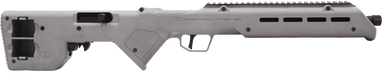 Desert Tech TRKRF2218GRY TREK-22  Gray Compact 22 LR 10+1 18" Free Floating Steel Barrel, Picatinny Rail Receiver, M-LOK Handguards, Fixed Polymer Stock, Suppressor Ready