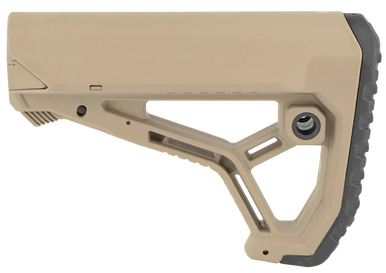 FAB Defense FXGLCORET GL-CORE AR15/M4 Buttstock for Mil-Spec and Commercial Tubes  Flat Dark Earth