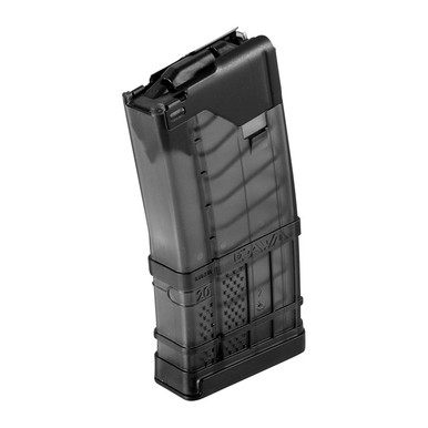 Lancer 999000232002 L5AWM  Smoke Detachable 20rd 223 Rem/300 Blackout/5.56x45mm NATO for AR-15