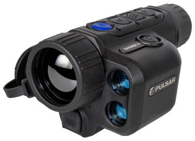 Pulsar PL77477 Axion 2 XG35 LRF Thermal Monocular Black 2.5-20x35mm 640x480, 50Hz Resolution Zoom 2x/4x/8x Features Laser Rangefinder