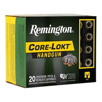 Remington Premium Handgun Ammo 10mm Auto Core-Lokt Jacketed Hollow Point 200 Grain 20 Rounds