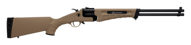 Savage 42 Takedown 22 WMR 20in 410GA Matte Black  FDE Synthetic Stock