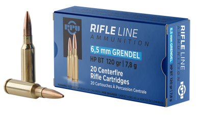 Prvi Partizan PP6GH 6.5 Grendel Hollow Point Boat Tail 120 Grain 20 Rounds
