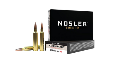 Nosler Match Grade Rifle Ammunition 30 Nosler 190 gr. CC HPBT 20 rd.