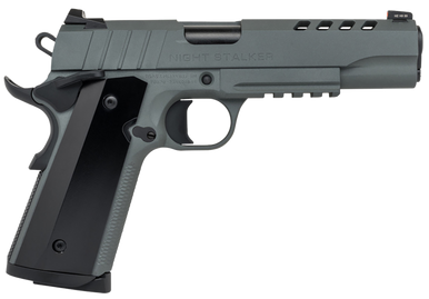 SDS Tisas 1911 Night Stalker 9 Pistol 9mm 5 in. Cerakote Grey 9 rd.