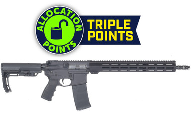 Andro Corp Industries ACI-15 556 Bravo 16 Mod 0, 5.56x45 NATO, 16in. Barrel, 30rd, 15" MLOK Handguard, MFT Furniture, Forged Receivers - Black