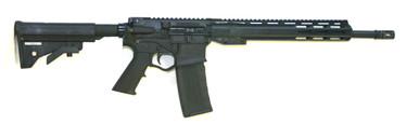 American Tactical Inc. Alpha Maxx 300 AAC Blackout (7.62x35mm), 16in. Barrel, 30rd, 13" Polymer MLOK Handguard, A2 Grip & M4 Stock - Black (NPN: ATIGAX30013ML)