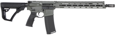 Daniel Defense 0212801219047 DDM4 V7 SLW 5.56x45mm NATO 14.50" 32+1 Deep Woods Green Cerakote 6 Position w/SoftTouch Overmolding Stock