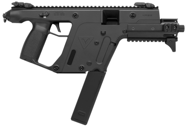 Kriss USA KV45PBL30 Vector SDP Enhanced G2 45 ACP 30+1 6.50" Black Nitride Threaded Barrel, Black Picatinny Rail Top & Bottom, MK5M Modular Rail