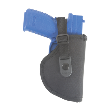 Allen 44807 Cortez  OWB, Size 07, Black Polyester, Belt Loop Compatible w/Glock 17/22, Security-9 Right Hand