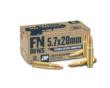 FN DFNS SS200 5.7x28mm Jacketed Hollow Point 30 Grain 500 Rounds