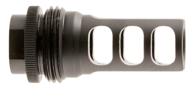 SilencerCo AC1733 ASR Muzzle Brake Black Steel with 5/8"-24 tpi Threads for 458 Cal